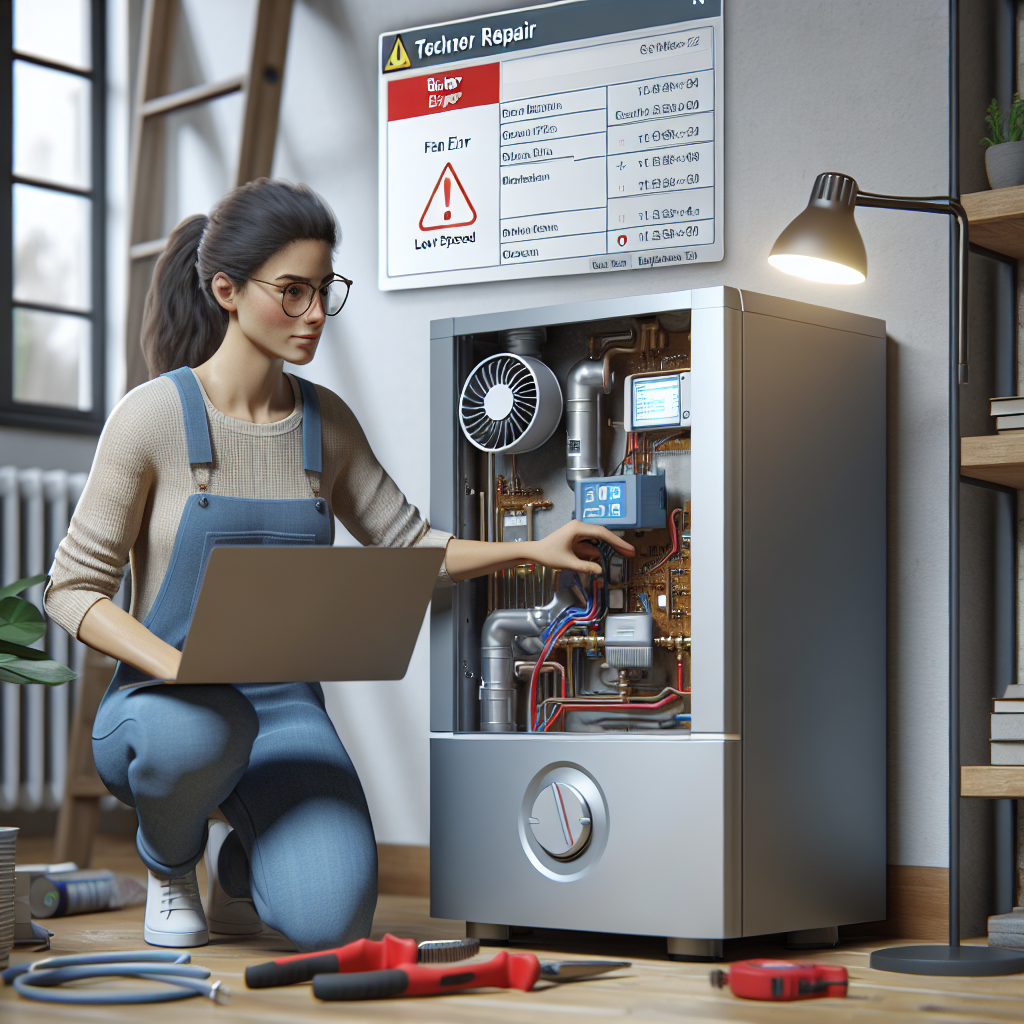 Bosch Condens 2200i C6 Arızası: Fan Hatası ve Düşük Devir Sorunu